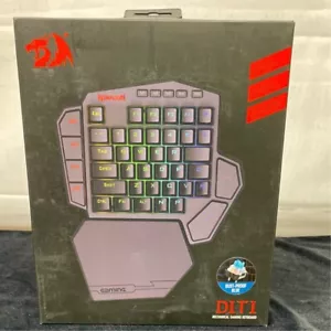 Redragon K585 Black DITI Wired One-Handed RGB Mechanical Gaming Keyboard - Picture 1 of 12