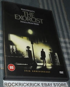 THE EXORCIST 25TH ANNIVERSARY EDITION DOUBLE SIDED FORMAT LINDA BLAIR REGION 2 - Picture 1 of 2