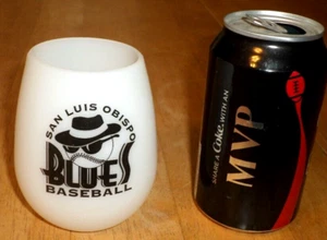 [SAN LUIS OBISPO, CA.] "BLUES BASEBALL TEAM", SILICONE DRINK CUP & FABLEIST WINE - Picture 1 of 10