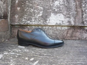 ZAPATOS OXFORD VINTAGE CHURCH’S CUERO NEGRO UK9.5 PARA HOMBRE EXCELENTE ESTADO RAROS - Imagen 1 de 12
