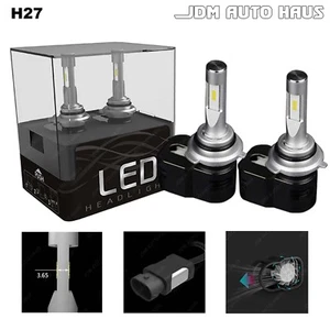 Kit de conversión de bombilla faro antiniebla luz baja blanco xenón 6000K H27 60W - Imagen 1 de 12