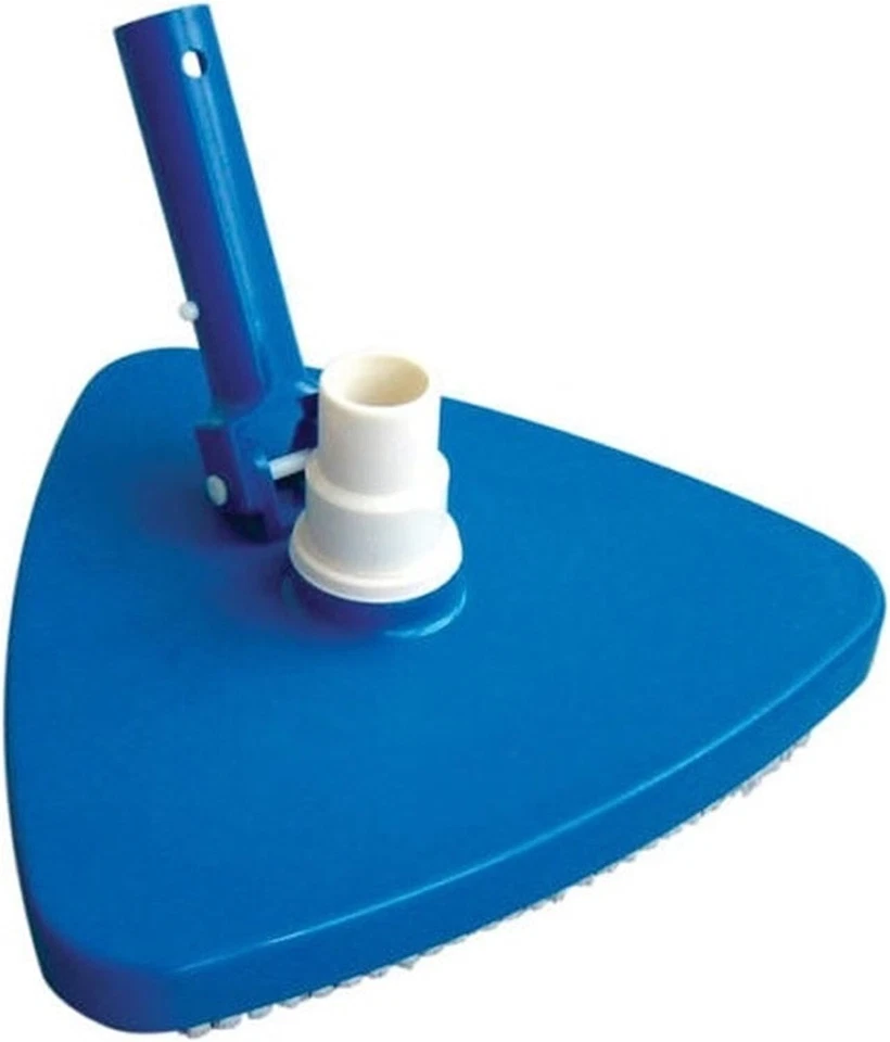 Spazzola aspirafango triangolare piscina per pulizia fondo - con paracolpi