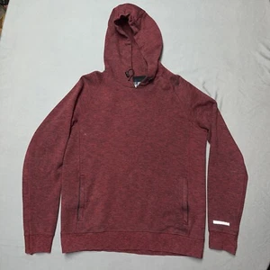 American Eagle Pullover Hoodie Men’s Size M Maroon Active Flex -248 - Picture 1 of 9