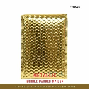 Metallic Gold Colour 05 260 x 380mm Padded Bubble Mailer Shipping Envelope - Picture 1 of 1