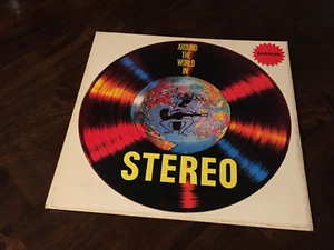 AROUND THE WORLD IN STEREO - ELEKTRA LP SAMPLER (RED LABEL) / Great Cover - Picture 1 of 10