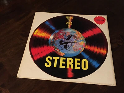 AROUND THE WORLD IN STEREO - ELEKTRA LP SAMPLER (RED LABEL) / Great Cover - Image 1 of 4