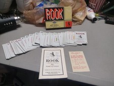 Vintage Parker Brothers Rook Card Game, 1936