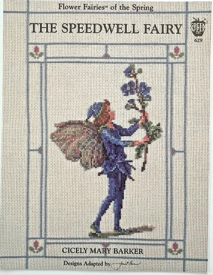 THE SPEEDWELL FAIRY Flower Fairies of Spring Cross Stitch NEW - Image 1 of 1