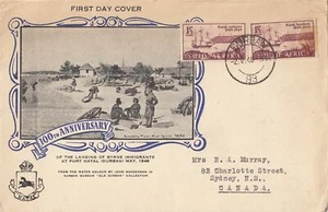 Südafrika Scott 108 FDC - "Wanderer" im Hafen, Natal - Bild 1 von 1