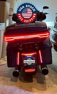 Advanblack ''Reaper'' Red Tour Pack LED Running/Brake/Turn Signals Light - Bild 1 von 8