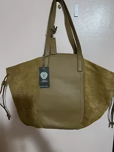 Vince Camuto Leather & Suede Satchel/Shoulder Bag NWT With Dustbag - Picture 1 of 16
