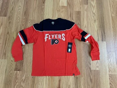 Philadelphia Flyers '47 Brand  Long Sleeve Shirt Size L - Image 1 of 4