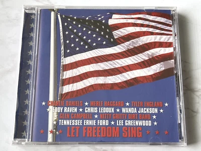 Let Freedom Sing CD SEALED! ORIGINAL 2003 Charlie Daniels, Merle Haggard NEW OOP - Image 1 of 3