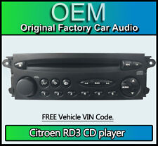 Citroen Xsara Picasso car stereo CD player Citroen RD3 radio + FREE Vin Code