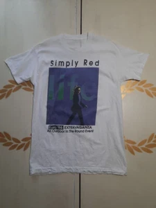 T-shirt Simply Red Euro'96 Extravaganza 1996 taglia M - Foto 1 di 9