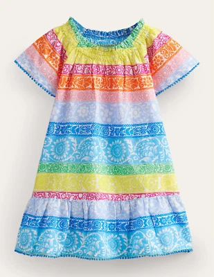 Nuevo con etiquetas Vestido Mini Boden Caftán Calado Foto 1 de 4