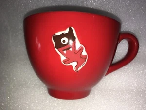 2006 STARBUCKS MUG TEE KAFFEE LATTE CUP ROT HALLOWEEN EINÄUGIG GHOST BOO MONSTER - Bild 1 von 3