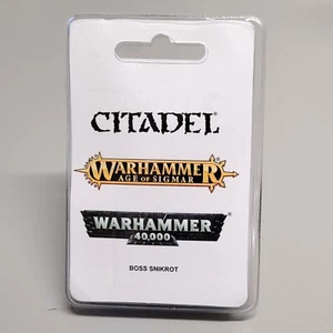 Warhammer Citadel Boss Snikrot, Ork Boss Resin 40.000 - Bild 1 von 2