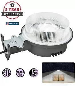 Dusk to Dawn LED Outdoor Barn Security Lighting Photocell Included 75W, US Ship - Picture 1 of 15