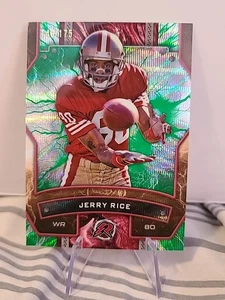 Jerry Rice 2024 Topps Resurgence #91 Green Surge Refractor /175 - Bild 1 von 2