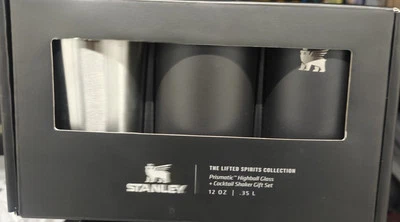 New Stanley The Lifted Spirits Collection Prismatic Highball Glass & Shaker Set - Image 1 of 4