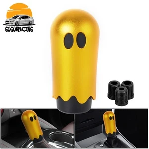 Gold JDM Ghost Manual Gear Stick Shift Knob Shifter Cute Halloween Ghost - Picture 1 of 12