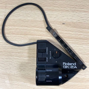 Roland GK-2A Gitarre Synthesizer Tonabnehmer schwarz funktionstüchtig geteilt Tonabnehmer JP - Bild 1 von 6