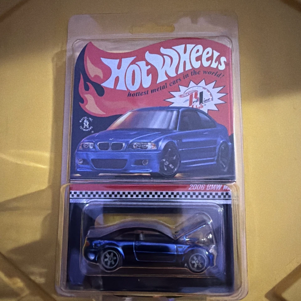 BMW M3 2006 Blue Red Line Club exclusivo #14116/30000 GXJ28 Hot Wheels RLC #14116 Foto 1 de 2