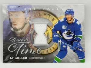 2025-26 Upper Deck Artifacts #TT JT Miller Threads Of Time Game Used Relic Patch - Picture 1 of 2