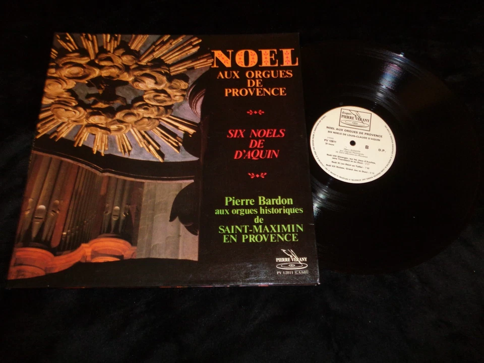 LP PIERRE BARDON / NOEL AUX ORGUES DE PROVENCE / SAINT MAXIMIN / PIERRE VERANY - Photo 1/1