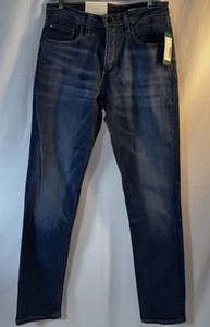 Hawker Rye Marshall Jeans Mens 31x32 Blue Denim Straight Med Wash Stretch NWT - Picture 1 of 9