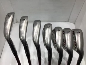 TaylorMade BURNER 2007 Iron Set 5-9,Pw,Aw 7pc Flex Stiff RE-AX Superfast 55 - Picture 1 of 6