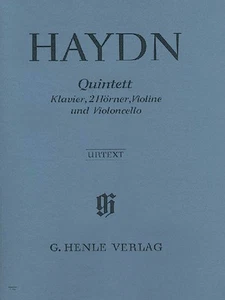 Haydn Quintet E Flat Major Hob XIV 1 for Piano Horn Violin Henle Urtext Book - Picture 1 of 1