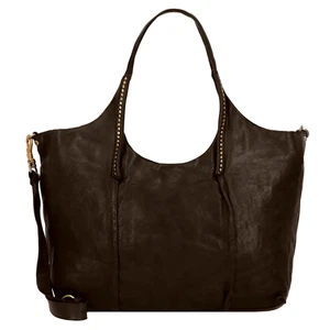 Campomaggi Kura Antonia Studded brown Leather Shopping Bag C042170ND - Imagen 1 de 6