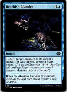 Brackish Blunder C Foil LCI The Lost Caverns of Ixalan 46 NM - Picture 1 of 2