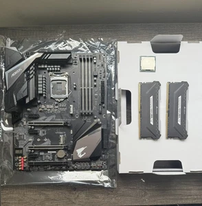 Gigabyte Z390 AORUS PRO WIFI, Intel i7 9700k, Corsair Vengeance 2 x 16 GB Pakiet - Zdjęcie 1 z 4