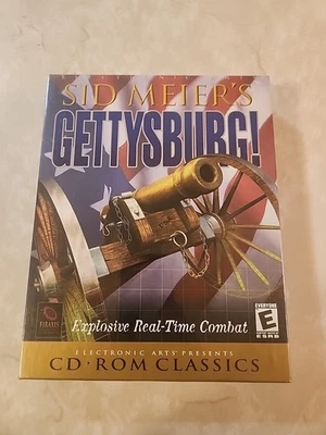 Sid Meier’s Gettysburg (PC, 200) Big Box Sealed Brand New Civil War Strategy - Image 1 of 4