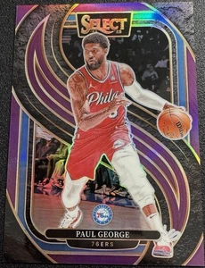 Paul George 2024-25 Panini Select Premier Level Prizm Purple /99 #159 - Bild 1 von 4