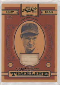 2016 Panini Prime Cuts Timeline Green /5 Lloyd Waner #T-LW HOF