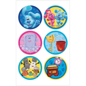 BLUES CLUES 24 Stickers Party Favours Loot Lolly Bag Birthday Kids Children - Bild 1 von 1