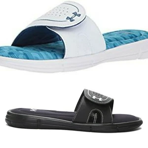Under Armour Ignite VIII Slide Sandal 2-COLORS (Women's Size 12) NWT MSRP $32-35 - Picture 1 of 23