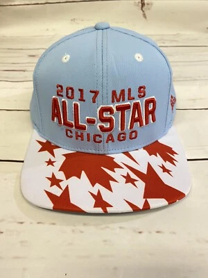 Adidas MLS All Star Game Chicago 2017 Fútbol Snap Back Gorra Ajustable Sombrero Nuevo Foto 1 de 4