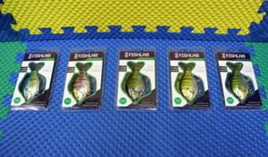 Okuma FishLab 4" 1oz Hard Bio-Gill Glide Bait 2-Piece BGG-4 CHOOSE A COLOR - Picture 1 of 16