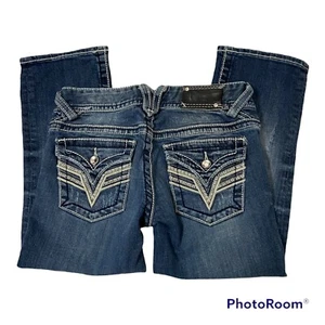 Vigoss The New York Capri Womens Fade Wash Jeans Size 1/2 Length 21 - Picture 1 of 6