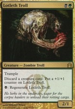 *FOIL* Lotleth Troll 1x MtG Return to Ravnica ENGLISH SP/NM