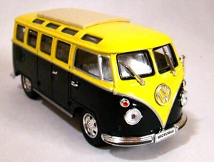 1962 Volkswagen Microbus Black/Yellow 1:43 Scale Signiture Series New In Box - Picture 1 of 6