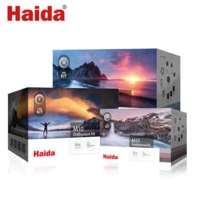 Haida 100mm Red Diamond Filter Kit with M10 Hoder Adapter Ring & drop-in CPL - Image 1 of 4