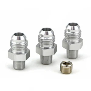 Turbosmart TS-0402-1112 FPR Fitting Kit System 1/8NPT to-6AN - Picture 1 of 1