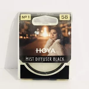 HOYA Mist Diffuser 58mm Black No 0.5 1/4 Pro Mist S-58MDBK-10 NEW Sealed - Picture 1 of 8