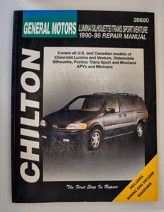 Used Chilton 28680 GM General Motors Lumina/Trans Sport 1990-99 - Repair Manual - Picture 1 of 6